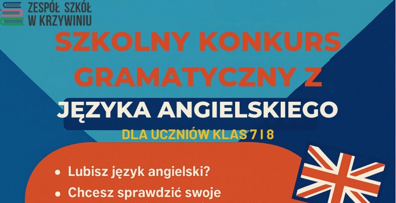 Szkolny konkurs gramatyczny z języka angielskiego