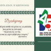 Podziękowania